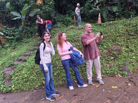 Guests taking photos from the roadside lookout - lifeonwheel.com